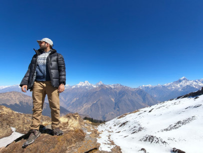 Kuari Pass ridge view, Nanda Devi Biosphere Reserve, Uttarakhand